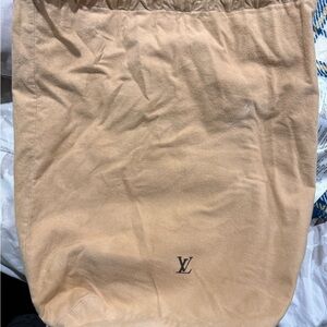 Louis Vuitton Tan Dust Bag
